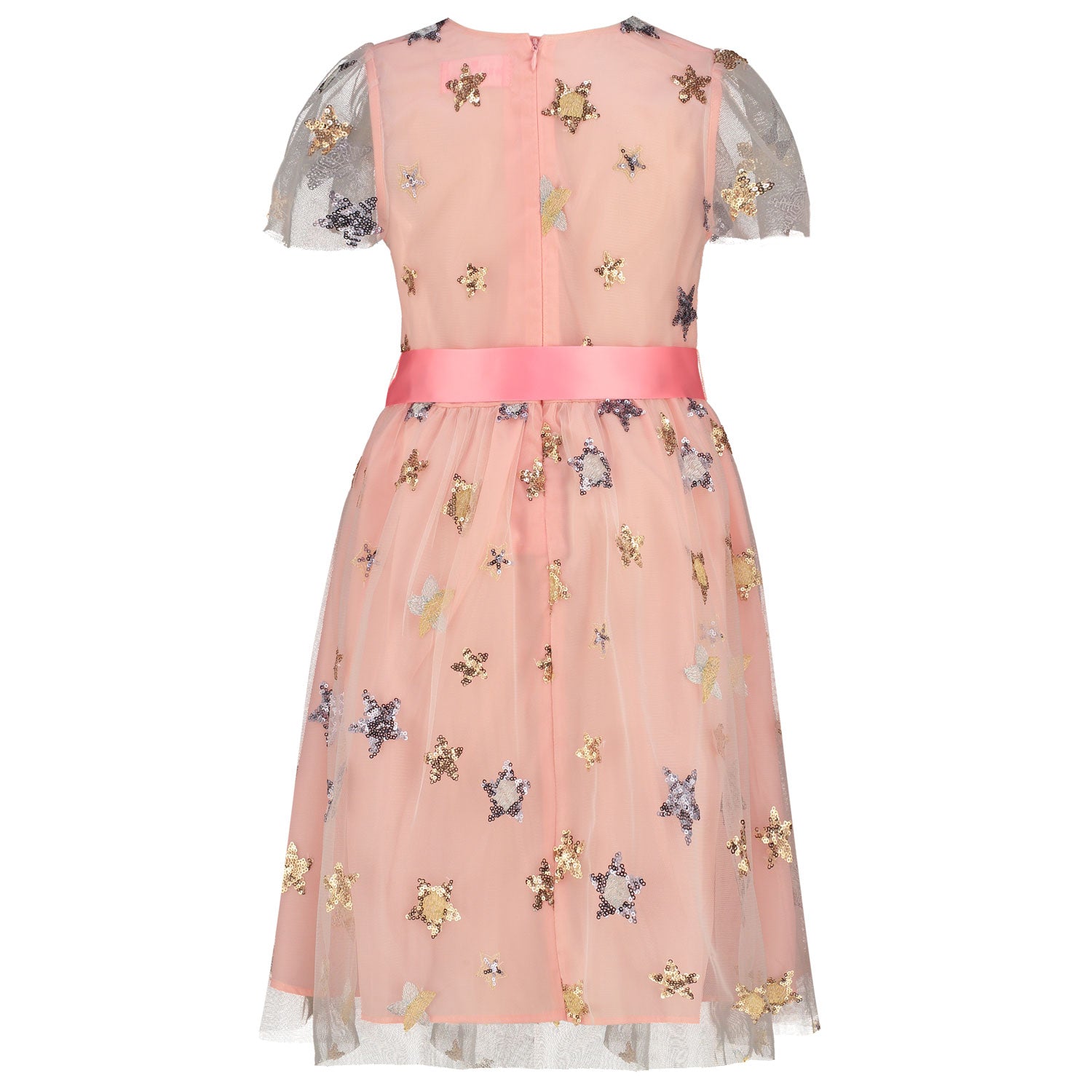 Embroidered star dress top