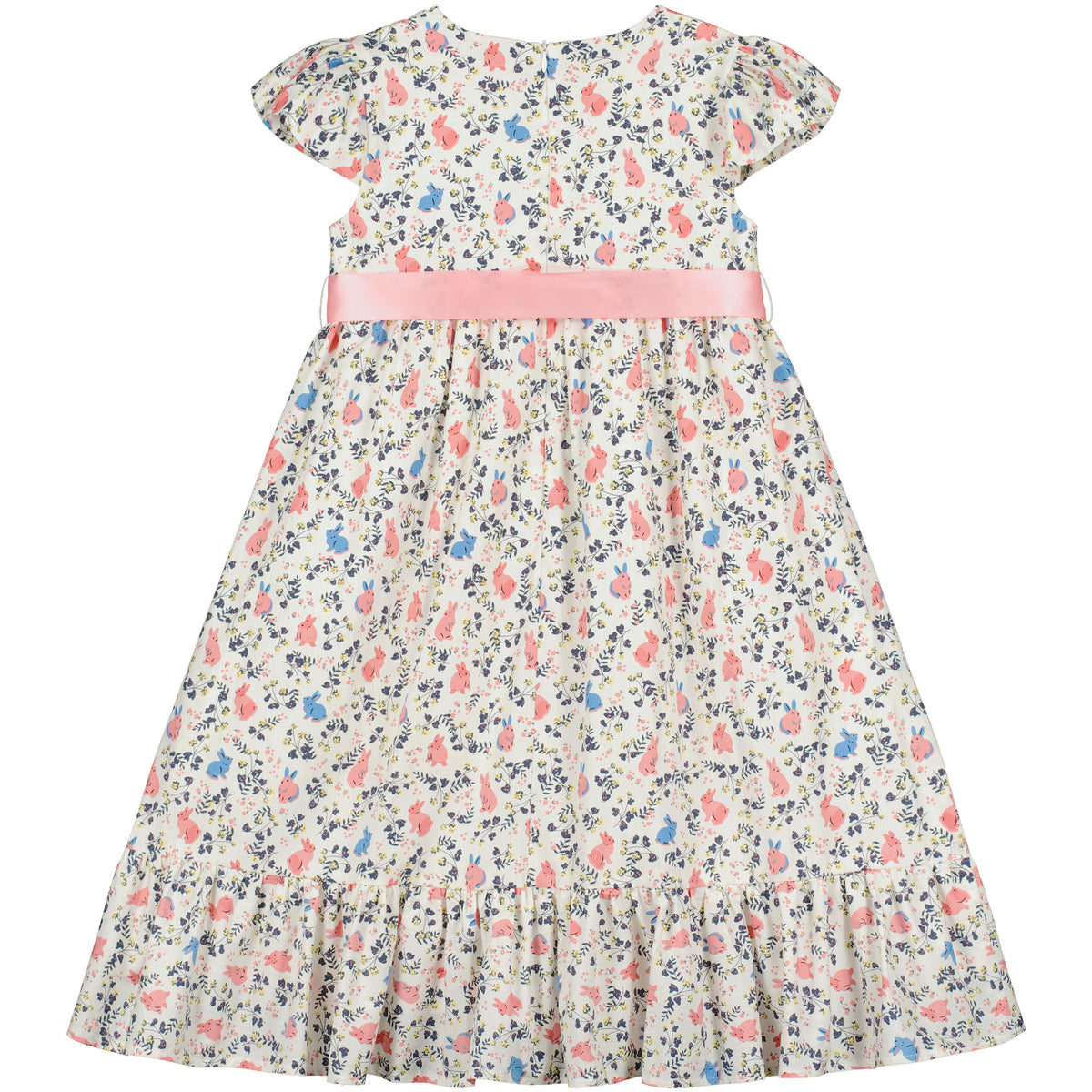 Easter Bunny Girls Party Dress, Pink & Blue | Holly Hastie London