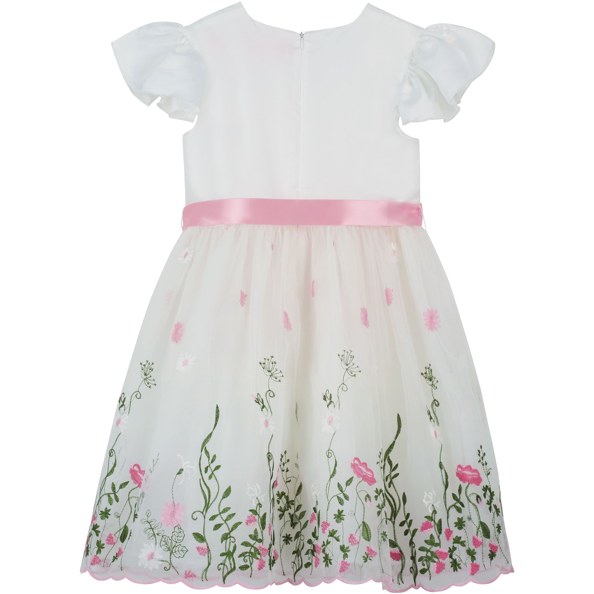 White garden deals party dress
